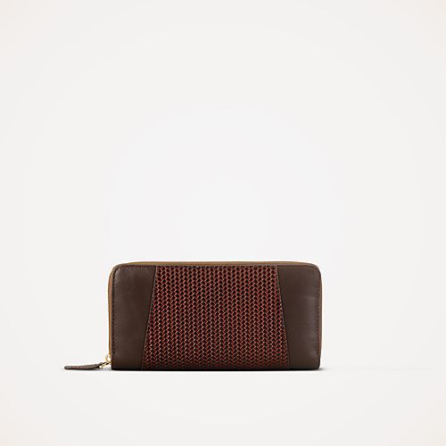 Annabelle Wallet – Printed Brown