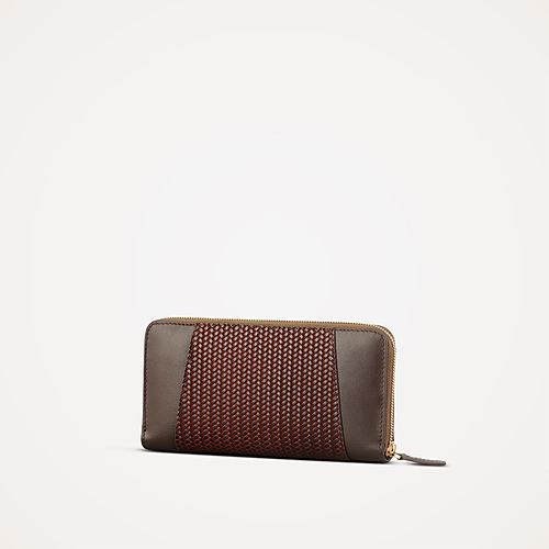 Annabelle Wallet – Printed Brown