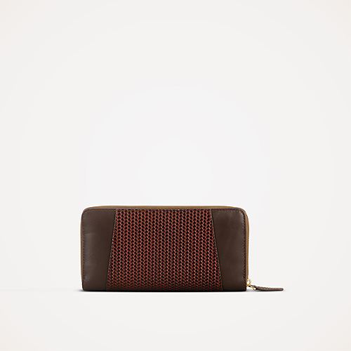 Annabelle Wallet – Printed Brown