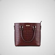 Enola Handbag – Printed Brown