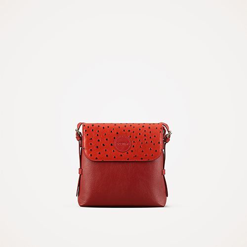Franca Crossbody – Printed Red