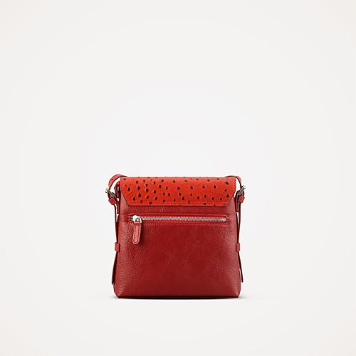 Franca Crossbody – Printed Red