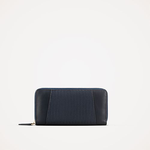 Annabelle Wallet – Printed Blue