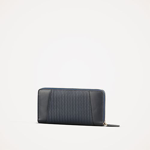 Annabelle Wallet – Printed Blue