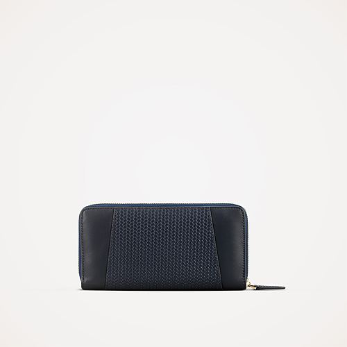 Annabelle Wallet – Printed Blue