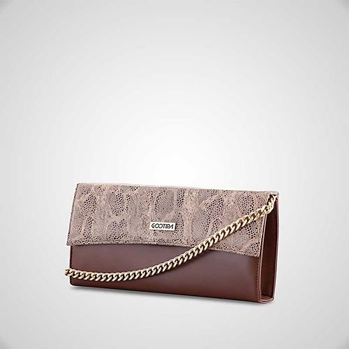 Anmol Clutch – Brown