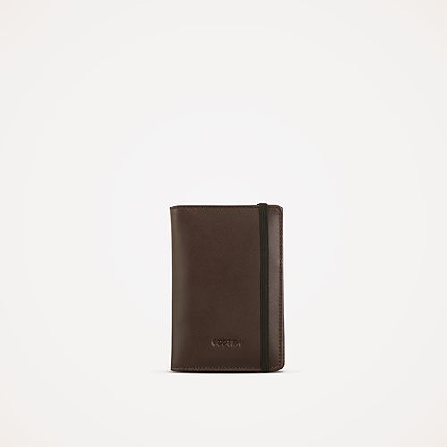 JS Passport Sleeve – Dark Brown