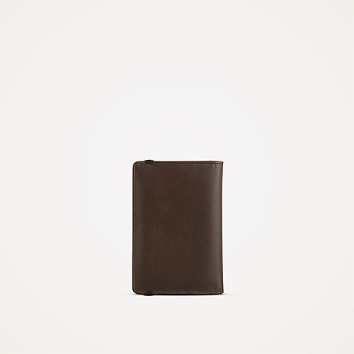 JS Passport Sleeve – Dark Brown