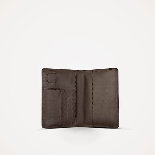 JS Passport Sleeve – Dark Brown