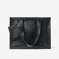 Tabloid Tote Bag Large – Black