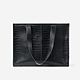 Tabloid Tote Bag Large – Black