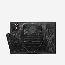 Tabloid Tote Bag Small – Black