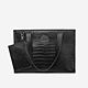 Tabloid Tote Bag Small – Black