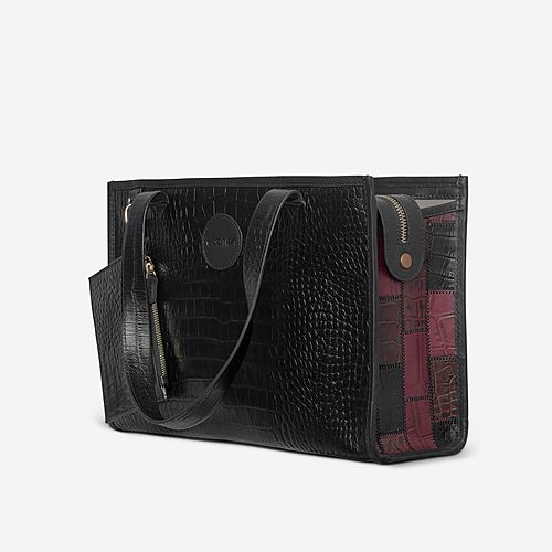 Tabloid Tote Bag Small – Black