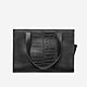 Tabloid Tote Bag Small – Black