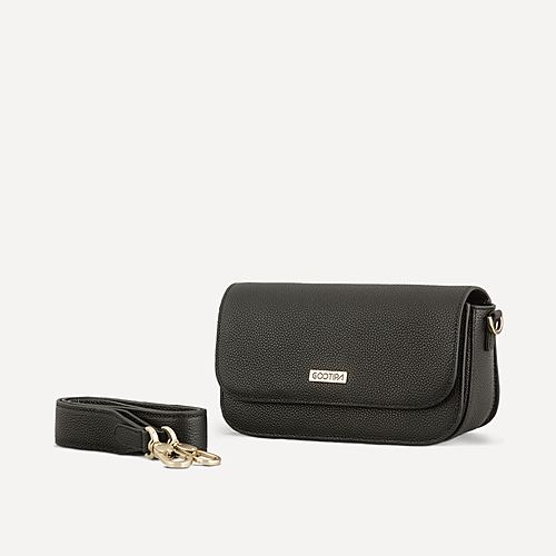 Amber Saddle Bag – Black