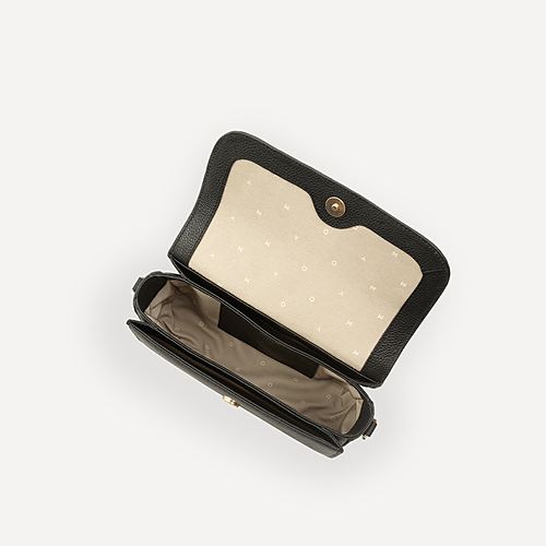 Amber Saddle Bag – Black
