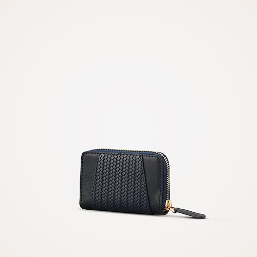 Annabelle Card Case – Printed Blue