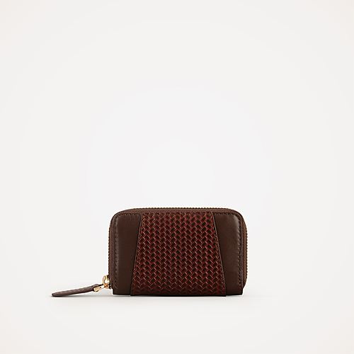 Annabelle Card Case – Printed Brown