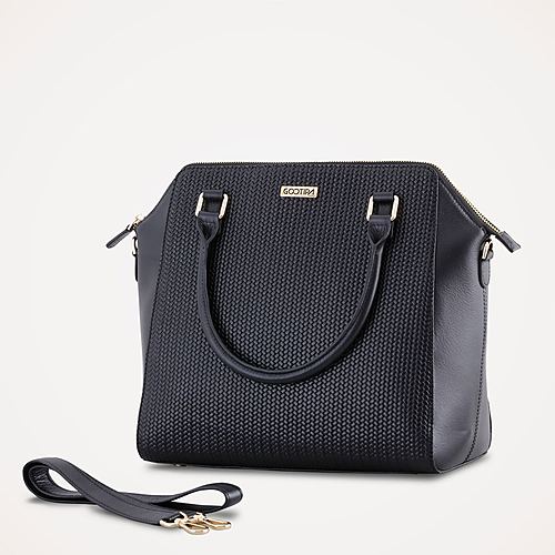 Annabelle Business Bag – Printed Black