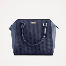 Annabelle Business Bag – Printed Blue