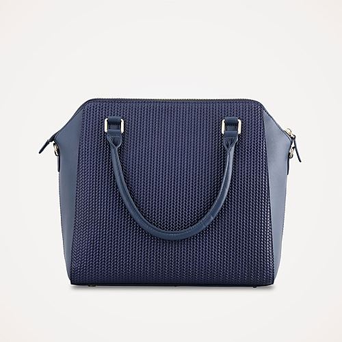 Annabelle Business Bag – Printed Blue