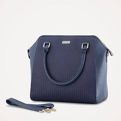 Annabelle Business Bag – Printed Blue