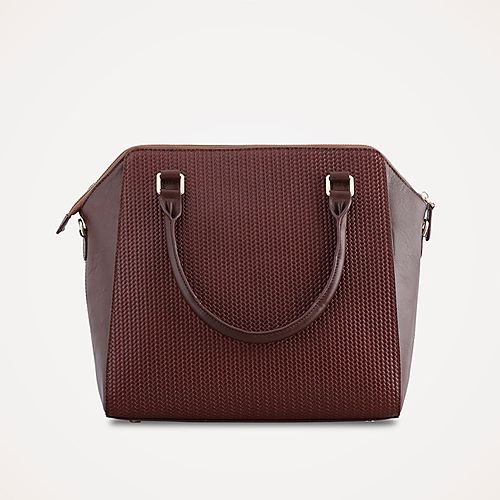 Annabelle Business Bag – Printed Brown