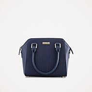 Annabelle Handbag – Printed Blue
