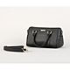 Dona Duffle Mini Handbag – Black