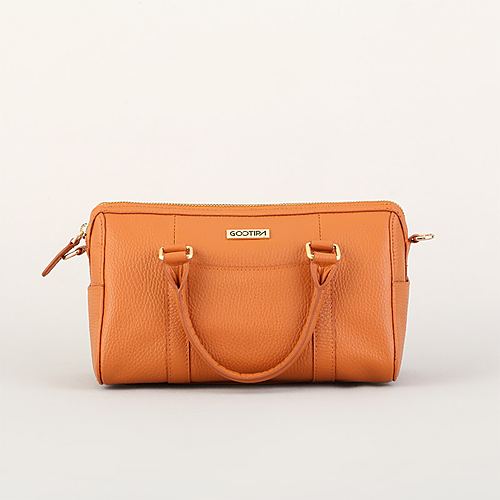 Dona Duffle Mini Handbag -Tan