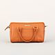 Dona Duffle Mini Handbag -Tan