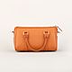 Dona Duffle Mini Handbag -Tan