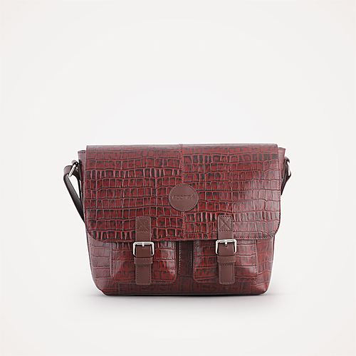 Excella Work Bag – Printed Brown