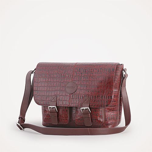 Excella Work Bag – Printed Brown