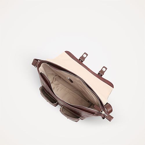 Excella Work Bag – Printed Brown