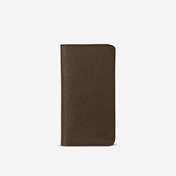 Florian Single Mobile Wallet – Dark Brown