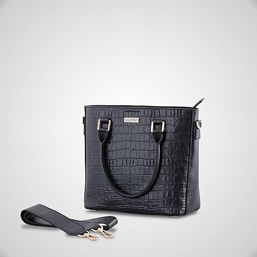 Enola Handbag – Printed Black