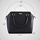 Annabelle Business Bag – Printed Black