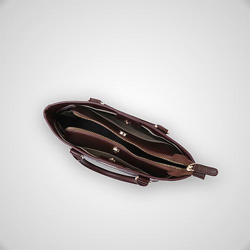Enola Handbag – Printed Brown