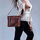 Enola Handbag – Printed Brown