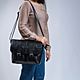 Excella Work Bag – Printed Black