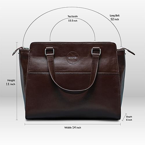 Rosita Business Bag – Dark Brown
