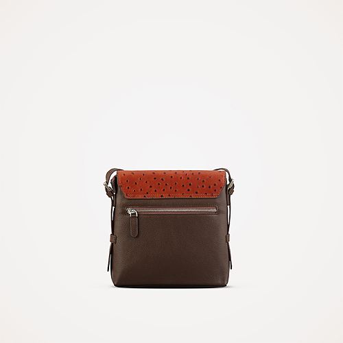 Franca Crossbody – Printed Brown