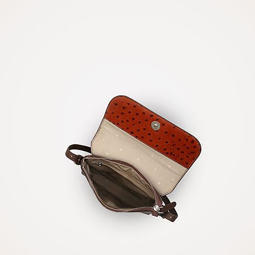 Franca Crossbody – Printed Brown