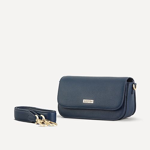 Amber Saddle Bag – Blue