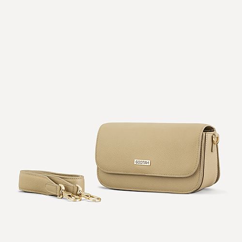 Amber Saddle Bag – Sand