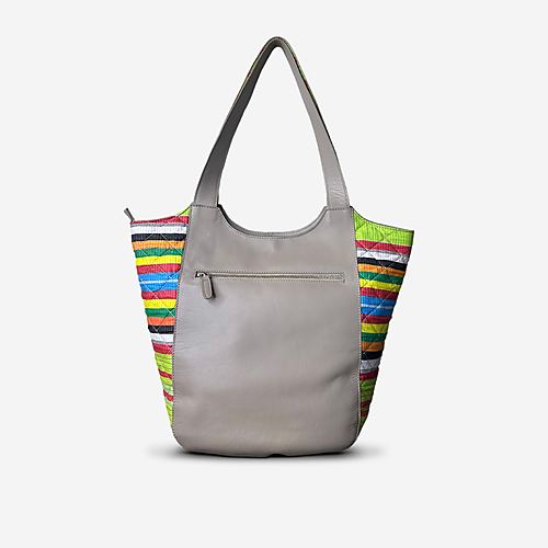 Bliss of Bibi Tote Leather – Sand