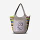 Bliss of Bibi Tote Leather – Sand