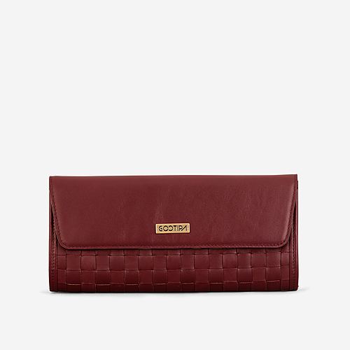 Maloti Clutch – Maroon